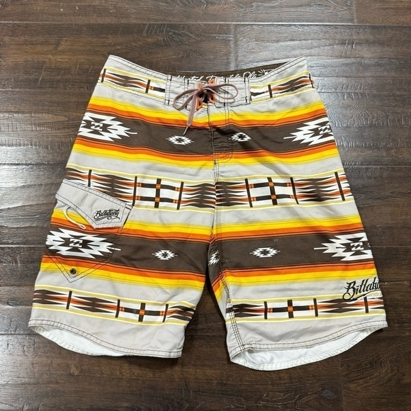 Billabong Tribal Aztec Printed Board Shorts Size 32 Men - Picture 1 of 16